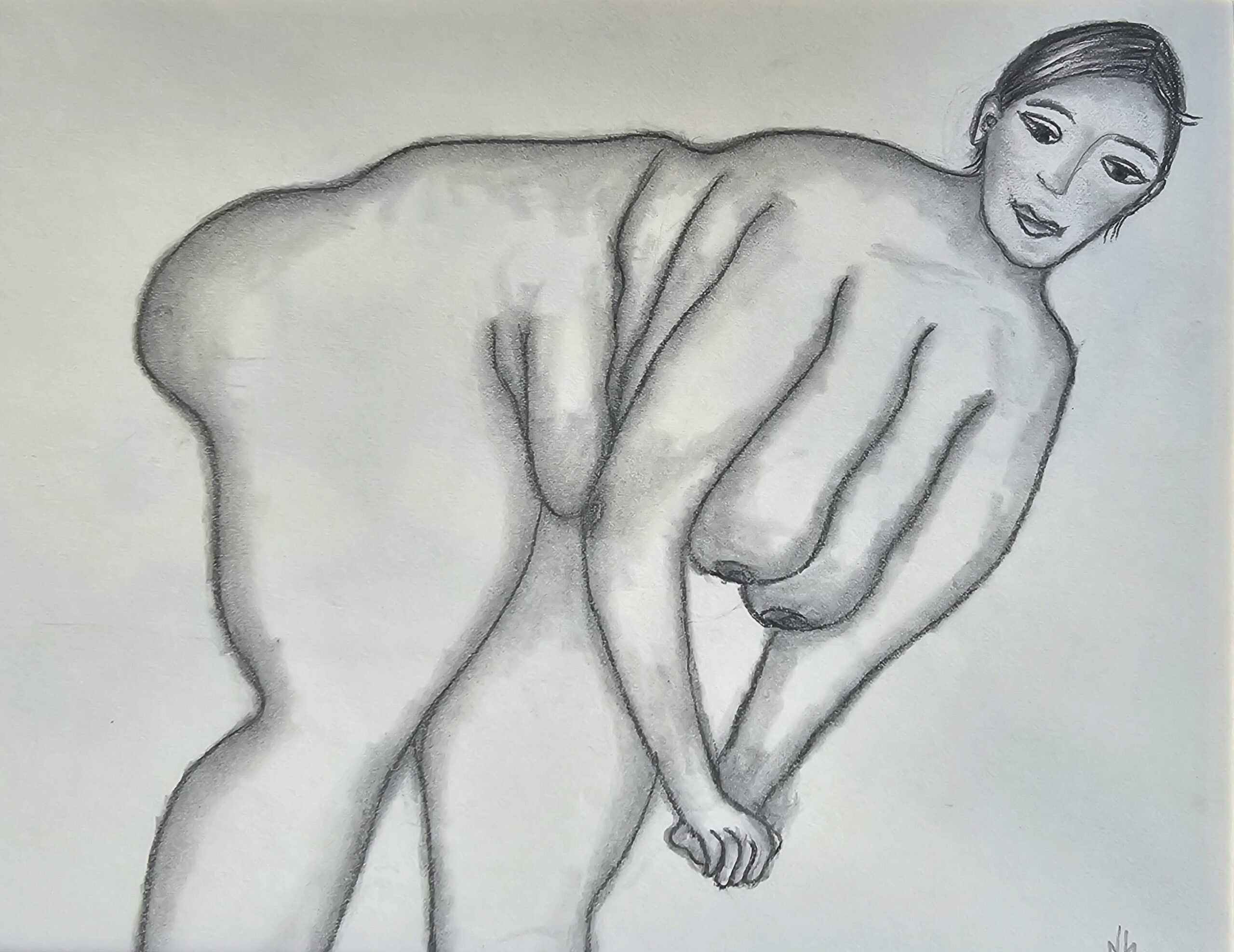 Untitled 10: Female study, Original
