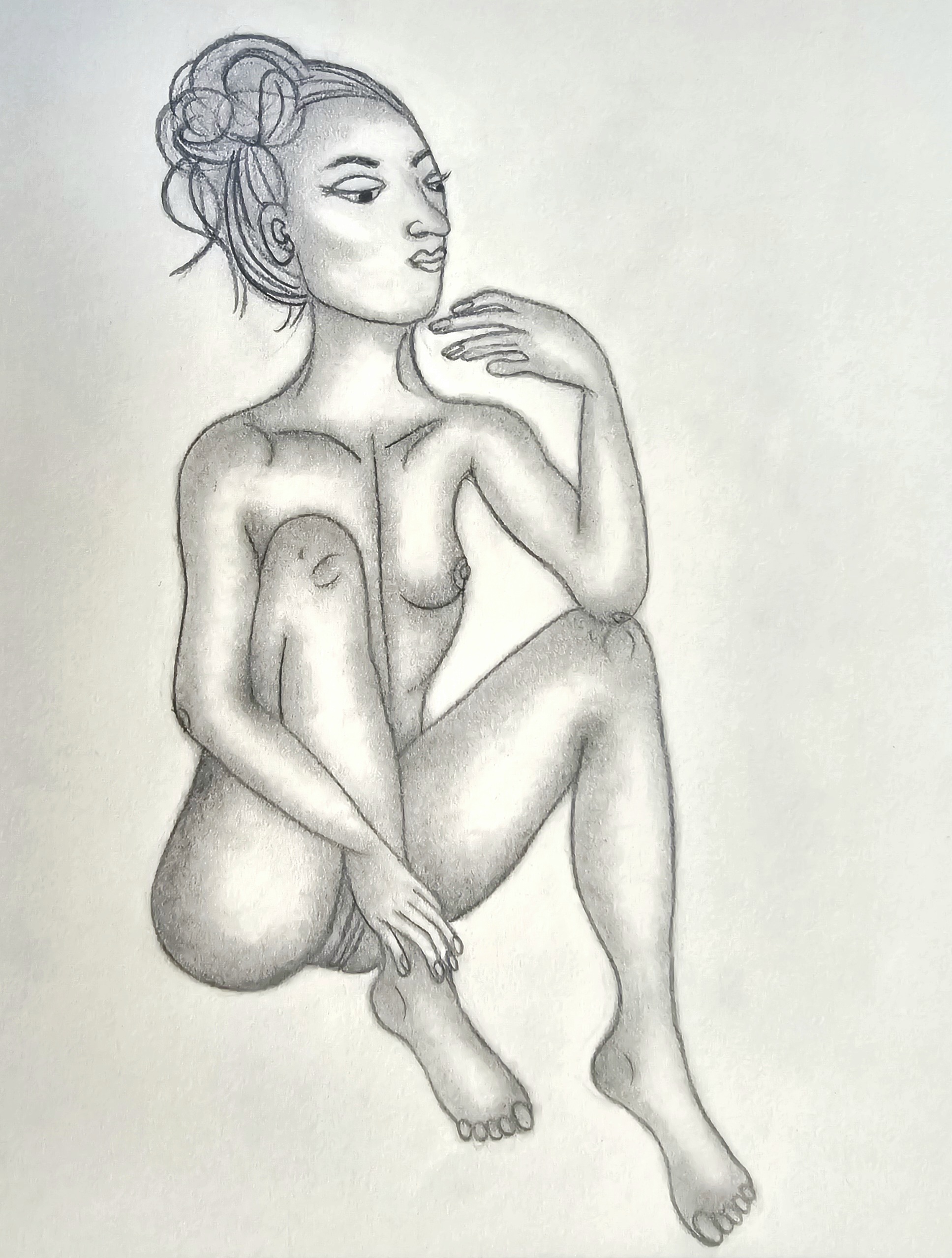Untitled 8: Female study, Original