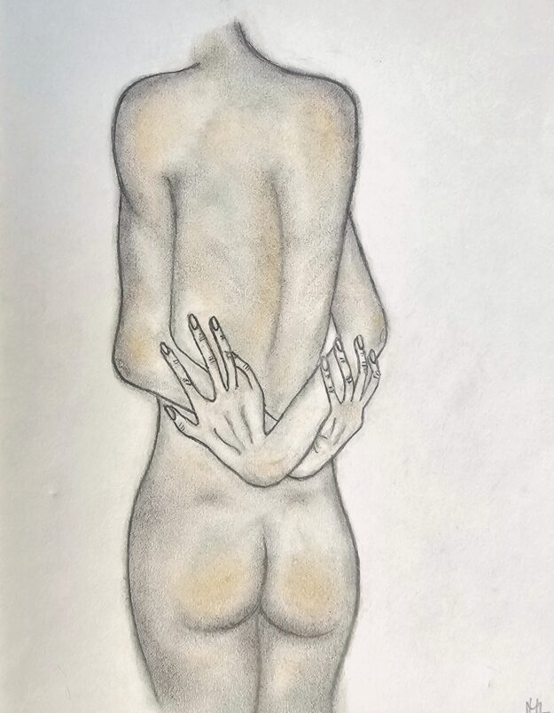 Untitled 4: Female study, Original