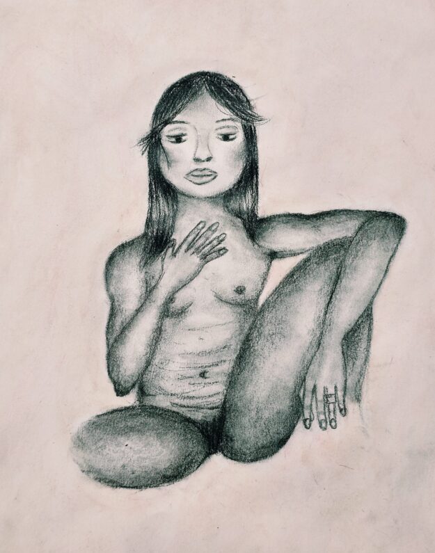 Untitled 1: Female study, original